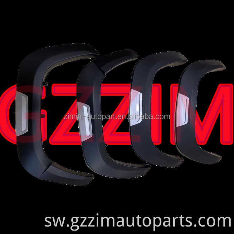 Gurudumu fender flares matope mudguards mfukoni kwa Tundra 2022